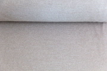 Bündchen gestreift, braun, ecru, 0,5 m